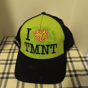 I Love TMNT Black and Green Cap